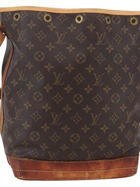 Authentic LOUIS VUITTON Monogram Noe Shoulder Bag M42224 LV